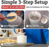 Counter, PriorityChef French Butter Crock with Lid, Keep Butter Spreadable & Fresh, Butter Keeper to Leave On French