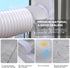 Portable Air Conditioner Window Vent Kit, Universal Sliding Seal for Mobile A/C & Dryer, Adjustable Length