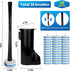 MNWHUC 36 Set, Disposable Toilet Bowl Brush with Toilet Wand Refills Pads Replacement Heads, Toilet Cleaning
