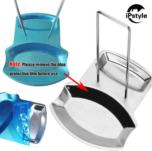 Progressive Pan Lid Holder, 304 Stainless Steel Organizer, Spoon Rest Shelf, Kitchen Decor Tool