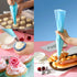 16 Pcs Reusable Pastry Piping Bags - Silicone Icing Bags with 8 Coupler for Cake Decorating, 10, 12, 14, 16 Inch