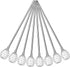 8 Pieces Coffee Stir Sticks - Stainless Steel Specialty Spoons for Drink, Cocktail, Coffee, Home Kitchen Bar Supply