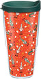 Tervis 24oz Christmas Gnomes Pattern Holiday Double Walled Insulated Tumbler Travel Cup, Made in USA, Keeps Drinks Hot