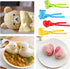 HUIKANGSHENG 4-Type Animal Shape Sushi Rice Ball Mold Onigiri Making Tool for Home Kitchen, BPA-Free