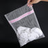 Asixx Washing Bag - Zipped Lingerie Laundry Mesh Bag for Socks, Bra, Underwear (40 x 50cm #1)