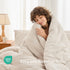 5 Set, Set MUXHOMO Pieces Twin Comforter Soft Bed in a Bag Twin Size, All Season Bedding with Comforter, Flat Sheet