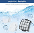 Shark AZ3002 Filters for AZ3000 AZ3000W Stratos DuoClean PowerFins Vacuum, 4 Post-Motor Filters, 8 Foam Filters