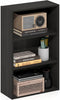 Furinno Basic Book Shelf, 3-Tier Bookshelf, Cube Storage Organizer Bookcase with Open