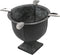 Stinky Cigar Box Pressed Ashtray with Four Stirrups, Antique Distressed