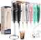 Milk Frother With Stand Handheld Frother Wand Drink Mixer Handheld Coffee Stirrers