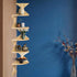 5 5 Zigzag Corner Shelf, Wood Corner Wall Shelf, Tier Floating Corner Shelves for Small Space Storage, Corner Bookcase