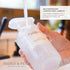 Clean-Modern White Bathroom Labels, Laundry & Cleaning Labels by Paper & Pear, Set of 36 Waterproof Labels