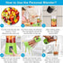 ISA Portable Blender for Shakes & Smoothies, Cordless Mini Travel Juicer Cup Mixer, 13oz USB Rechargeable (GREEN)