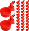 Cedilis 30 Pack Chicken Water Cup, Automatic Drinking Cups for Chickens, 3/8