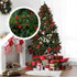 12 Larksilk Red Holly Berry Stem Picks Artificial Christmas Decorative Branches for Wreaths, Vases & Holiday Decor