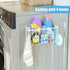 NiHome Magnetic Metal Basket Organizers 2PCS, Versatile Storage for Kitchen & Office, Holds Up to 14 lbs, Space-Saving