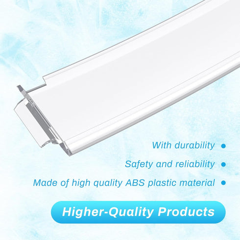 WR71X10761 Clear Fridge Shelf Trim, Compatible with GE Refrigerator Freezer Door Bin/Door Shelf Replacement Part