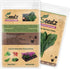 550, Organic Kale Seeds, APPR. Lacinato Kale, Heirloom Vegetable Seeds, Certified Organic, Non GMO, Non Hybrid, USA