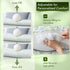 55" Full Body Pillow for Adults & Pregnancy - Extra Long Round Cylinder Pillow for Side Sleepers, Adjustable Firmness