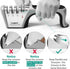 4-in-1 Knife Sharpener with Cut-Resistant Glove, Original Premium Polish Blades, Best Kitchen Knife Sharpener