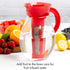 1-Gallon, Primula The Big Iced Tea Maker Tritan Plastic Infusion Beverage Pitcher with Leak Proof, Airtight Lid, Fine
