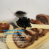 ThougrLyh Caviar Server Set, Glass Caviar Dish with 2 Pcs Shell Spoons for Serving Ice Cream and Cocktails