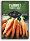 Tendersweet Carrot Seeds for Planting Sweet, Smooth-Textured Heirloom Variety for Home Gardens