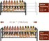 2-Tier Closet FAVOOSTY Expandable Shoe Rack, Adjustable Shoe Shelf Storage Organizer Space Saving Metal Free Standing