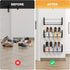3 Pack 12 Hanging Shoe Rack for RV, Wall Shoe Rack with Sticky Adhesive Strips Slim Shoe Rack Shoe Holder Holds Pairs