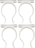 Good Cooking Magnetic Spice Rack Gripper Clips- Set of 4 Universal Spice Jar Clips - Easily Organize and Reorganize Dispensers- No Screws Needed by Good Cooking