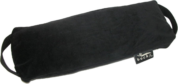 Bucky Baxter Adjustable Lumbar Pillow, Ergonomic Support, Black, One Size, Cotton