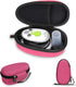 Mchoi Travel Iron Case for Steamfast SF-717 / SMAGREHO Mini Steam Iron, Shockproof Protective Case (Case Only)