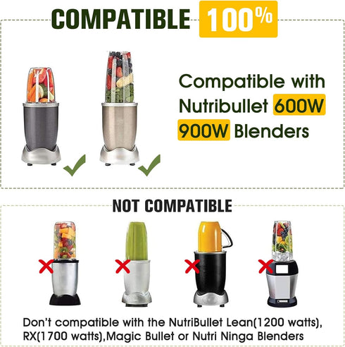 Replacement Milling Blade Extractor Blade for Nutri Bullet, Compatible with Nutribullet 600W 900W Blender