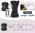33Ft 100 Battery Fairy Light Outdoor LED Christmas Lights for Indoor Outdoor Waterproof with Remote Control Timer