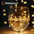 16FT 50LED kolpop Fairy Lights Battery Operated with Timer, Mini String Light Battery Powered, Warm White Tiny