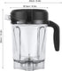 Blender Cup Container, Transparent Food Blender Container with Blade Lid Replacement for Vitamix 64oz