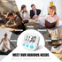 2 Pack Digital Kitchen Timer for Cooking, Big Digits Loud Alarm, Magnetic Backing Stand for Baking, White