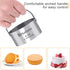 Biscuit Cutter Set - Round Cookie Cutters with Handle, 5 Pieces Stainless Steel Circle Professional Baking Dough Tools