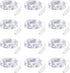 Brightown 12 Pack Led Fairy Lights Battery Operated String Lights Waterproof Silver