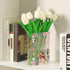 Book Vase, Acrylic Book Vase for Flowers, Book Flower Vase, Book Shaped Vases, Clear Book Vases, Small Vase