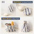 Bread Bags for Homemade Sourdough, Reusable Linen Storage Bag with Bowl Cover, Plastic Lined, Bread Proofing Cover