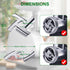 Mudder 9 Pieces Meat Grinder Blades - Stainless Steel Replacement Parts for Size 5 Stand Mixer Accessories