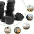 Yesland 30 Pack Rubber Pot Feet - Invisible Plant Risers 1.8 Inch Non-slip Solid Rubber for Patios, Decks, Gardens