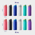 Owala Twist Insulated Stainless Steel Water Bottle, BPA-Free, 24-Ounce, Shy Marshmallow for Sports
