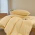 Set Cover(2PCS,Twin) NSNLGSGC Yellow Gingham Duvet Cover Twin, Grid Simple Geometric Square Pattern Comforter