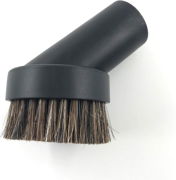 SCStyle 1.25 Inch Round Soft Mixed Horse Hair Vacuum Cleaner Dust Brush, 1Pcs