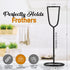 Zulay Kitchen Ultra Frother Stand for Milk Frothers - Heavy Duty Premium Holder for Multiple Handheld Frothers (Black)