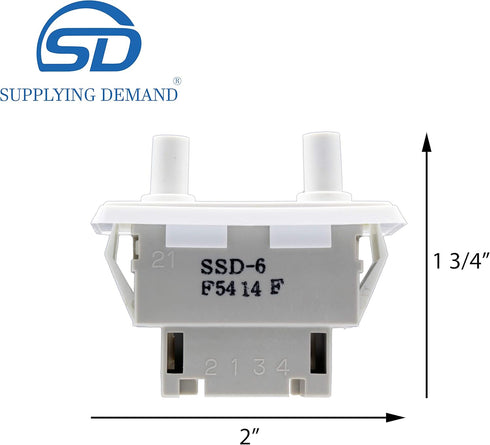 Supplying Demand DA34-00006C DA34-00048A Refrigerator Door Switch Replacement
