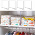 Yieach Acrylic Shelf Divider for Closet Organization, Clear Dividers for Wood Shelves, Pack of 4 for Clothes Separation
