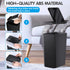 2.65Gallon/10 75 Kitchens(2 Pack) Liter Push-StyleTrash Can with Trash Bags. Combines pet-Proof, Odor-Proof, and Quiet